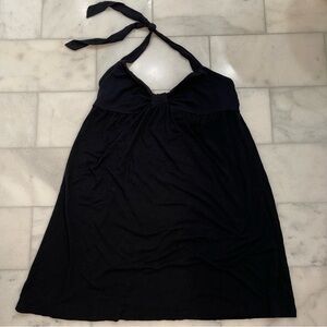 Bebe Sport Black Halter neck dress. Size Large. EUC.